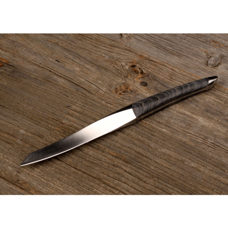 Couteau à steak frêne noir set de 2 