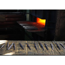 Couteau à steak frêne noir set de 2 