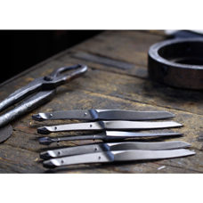 Couteau à steak frêne noir set de 2 