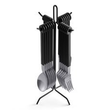 MONO RINGRange-couverts anthracite 