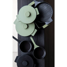 Plateau de rôtissage en fonte
vert 32 cm 