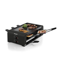 Raclette/pizza grill 6 places
black