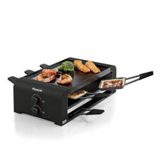 Raclette/pizza grill 6 places
black