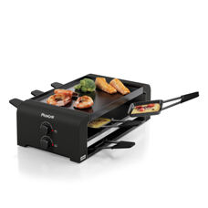 Raclette/pizza grill 6 places
black