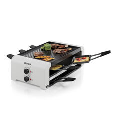 Gril à raclette/pizza 6 place
blanc 