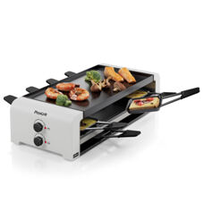 Gril à raclette/pizza 8 pièces
blanc 