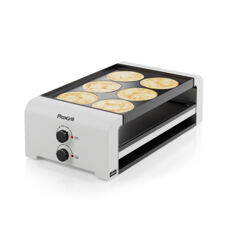 Plaque à crêpes réversible Raclette 6 place 