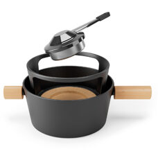 Garniture pour fondue
21 cm, fondue au fromage 