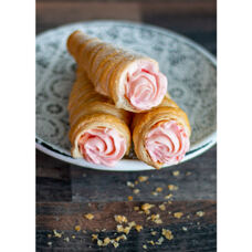 Cornes de crème en acier inoxydable
set de 6 pièces 