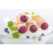 Cornes de crème en acier inoxydable
set de 6 pièces 