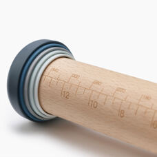 Rouleau à pâtisserie avec bagues d'écartement 