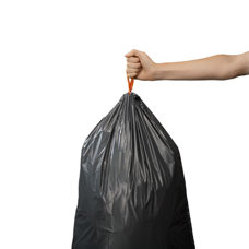 Abfallkübel / Presskübel chrom 60 lt 