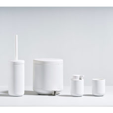 Porte-savon gris clair 