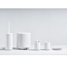 Porte-savon gris clair 