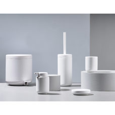 Porte-savon gris clair 