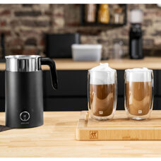 Milchaufschäumer
schwarz 400 ml 