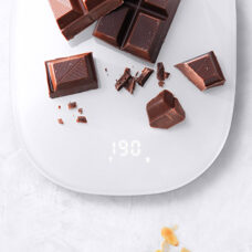 Küchenwaage bis 10 kg
mit USB, weiss / silber 