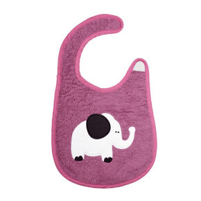 Lätzchen lila, Elefant 