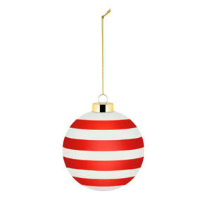 Weihnachtskugel Stripes 