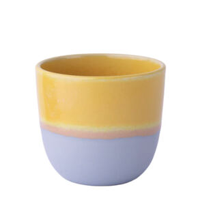Becher Gelb/Blau 