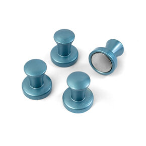 Borne magnétique bleu
lot de 4, 1.5 cm 