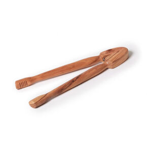 Serving tongs olive wood
18cm 