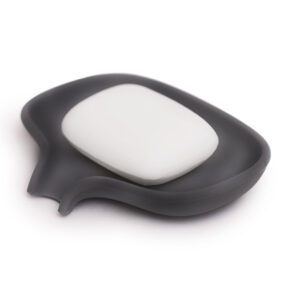 Porte-savon gris grand modèle 