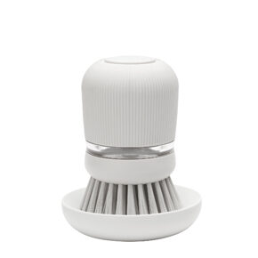Brosse à vaisselle gris clair 