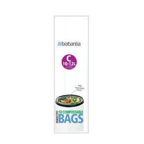 Waste bag compostable 12 lt 