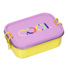 Boîte à lunch Cool
Jaune/violet 