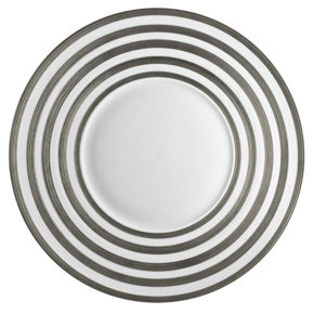 HEMISPHERE PLATIN GESTREIFT
Platte rund 32 cm 