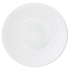 HEMISPHERE WEISS
Platte rund 32 cm 