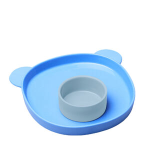 Assiette et bol
Ours bleu 