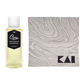 Set d'entretien des lames - huile et tissu 