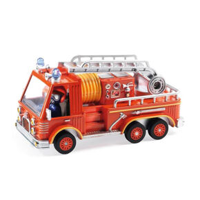Crazy fire engine
red 