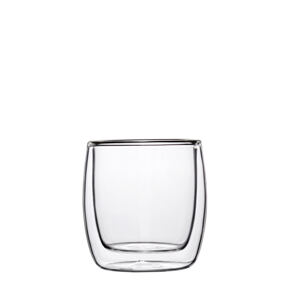 Kaffee Glas 24cl
Doppelwandig 