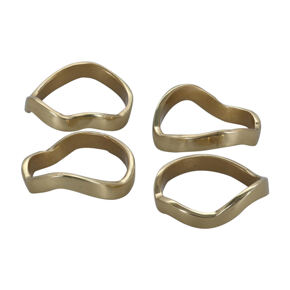 Serviettenring 4er Set
gold 