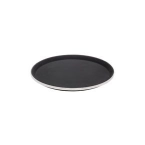Plateau antidérapant rond 27 cm 