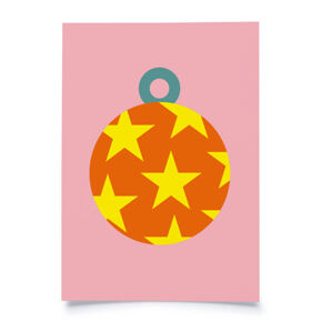 Postkarte
Weihnachtskugel Stern 