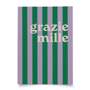 Postcard - grazie mille 