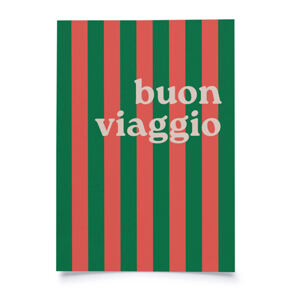 Postcard - buon viaggio 
