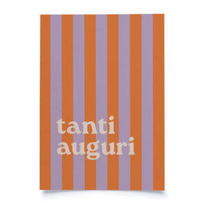 Postkarte - tanti auguri 