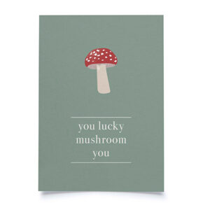 Postcard D`English
Mushroom 