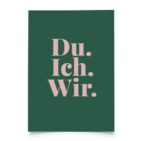 Postcard
"You. Me. We." 