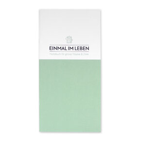 Booklet "Einmal im Leben" 