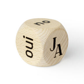 Würfel "Ja oder Nein" 