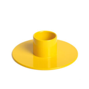 Kerzenhalter gelb 