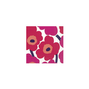 Paper napkins
Unikko red 25 x 25 