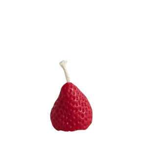Erdbeere Kerze klein 