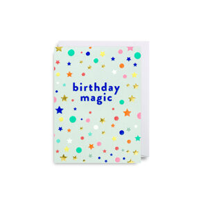 Birthday Magic folding card 